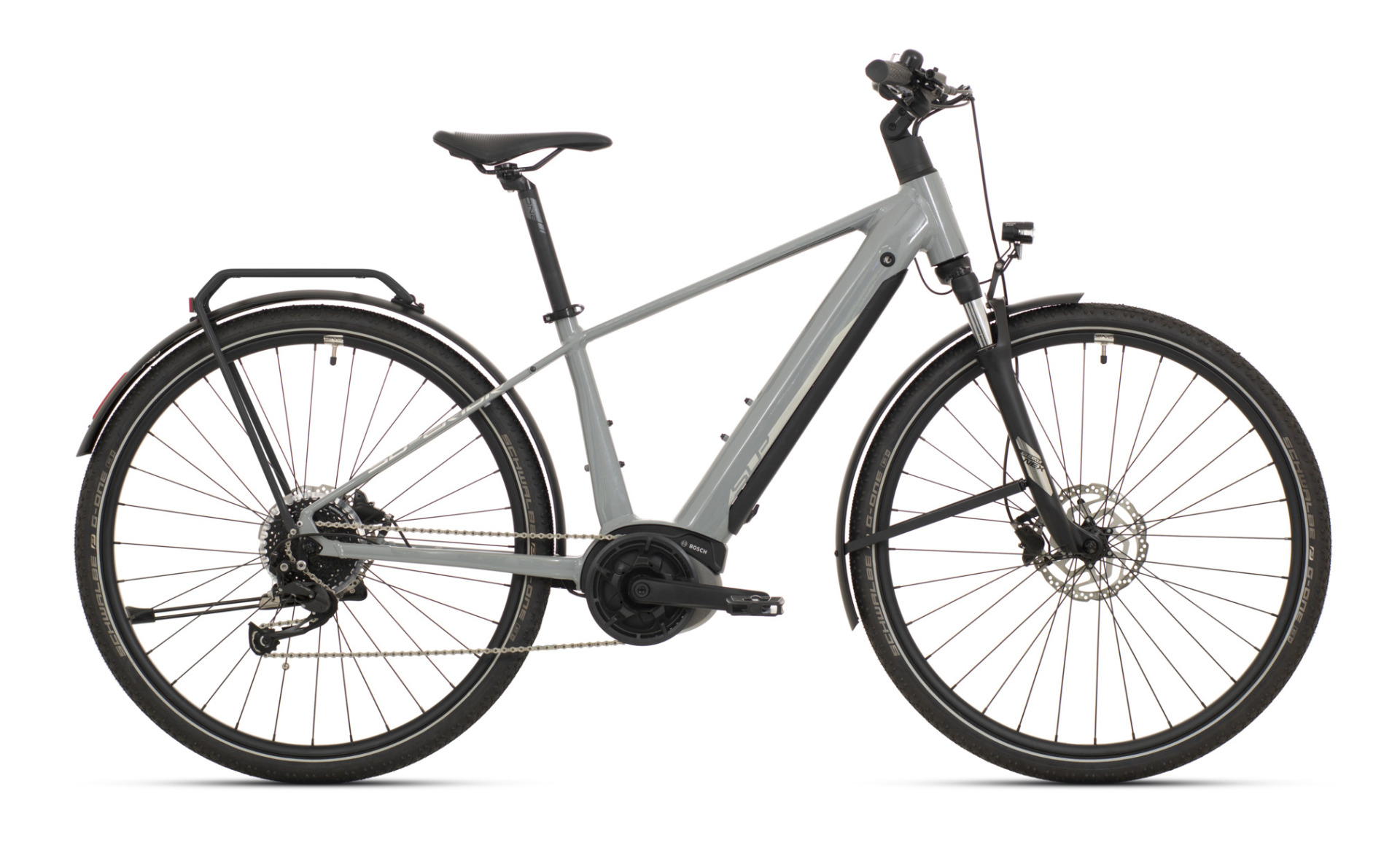 Bicycle Superior eXR 6050 B Touring 700C Gloss Gray/Chrome Silver