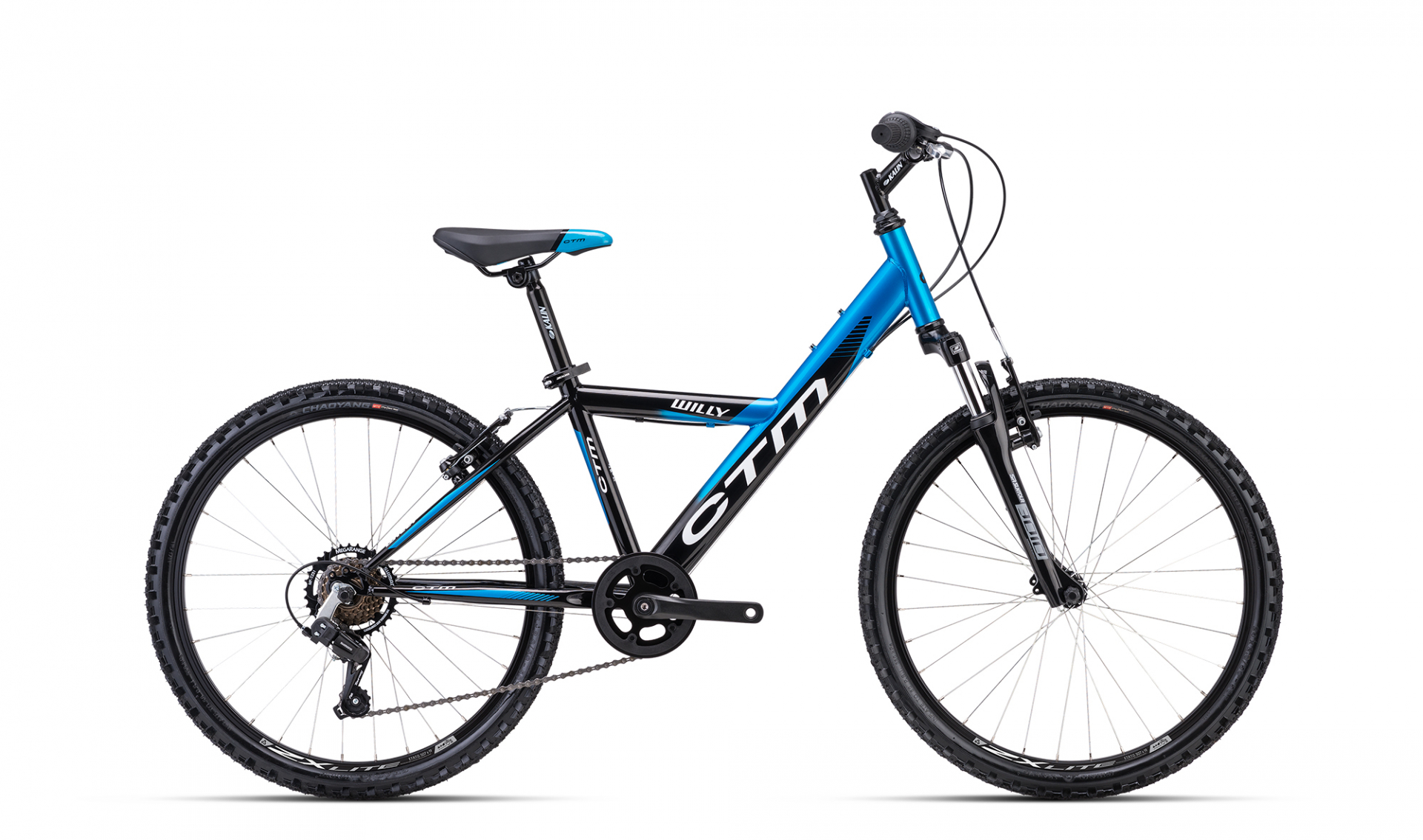 Bicycle CTM WILLY black/blue pearl 14