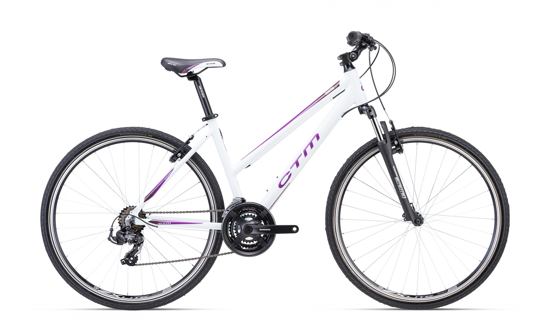Bicycle CTM MAXIMA 1.0 whitepurple pearl