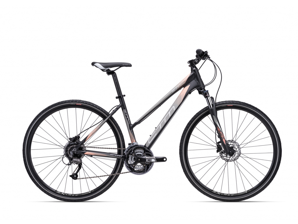 Bicycle CTM BORA 2.0 matt black/salmon