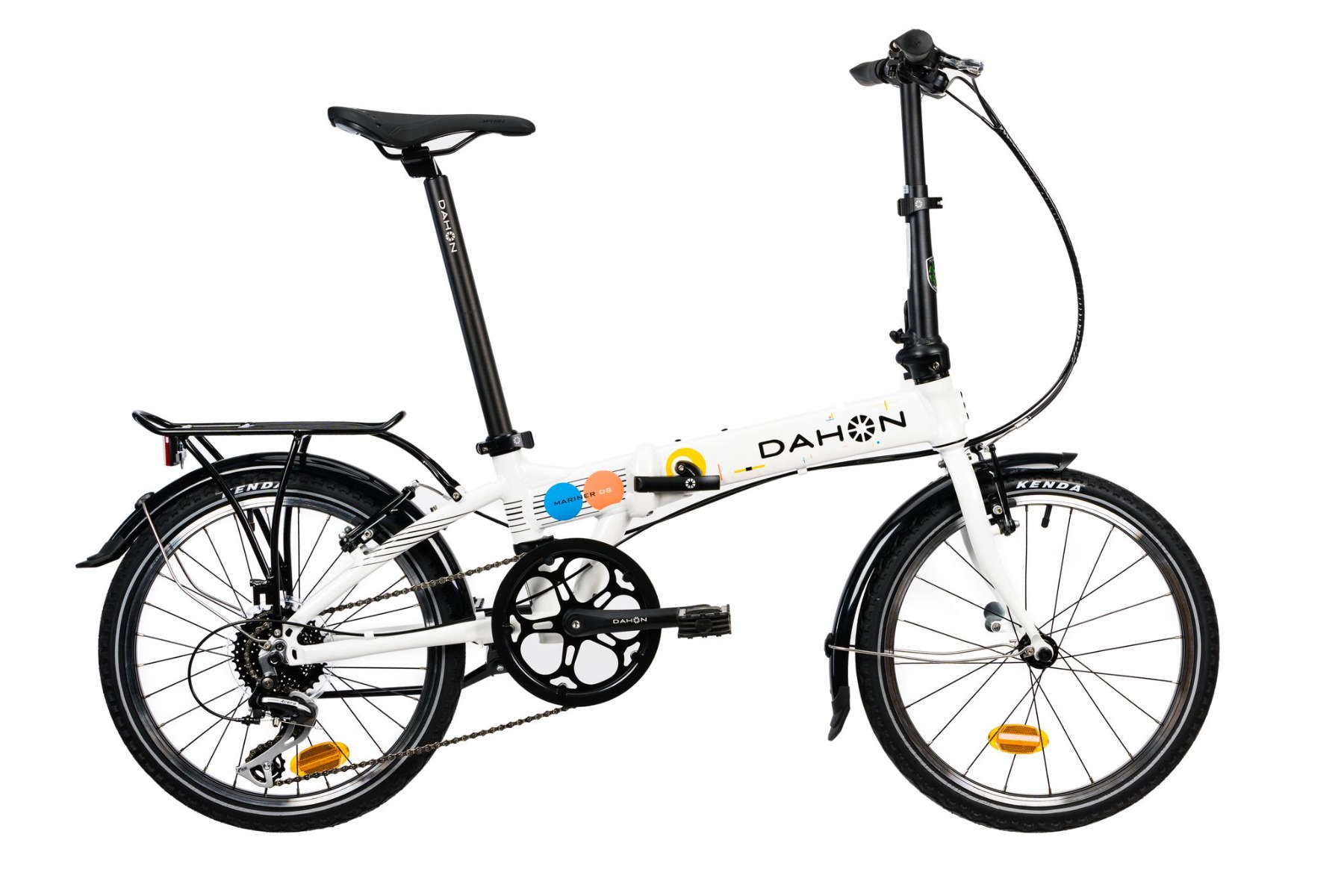 Folding bicycle DAHON MARINER D8 Anniversary 40th Frost White