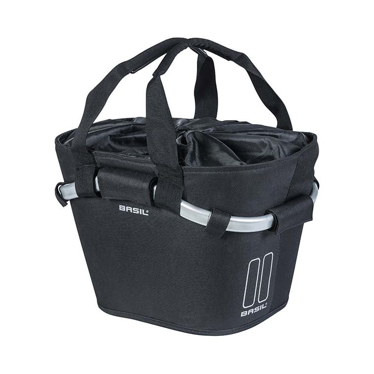 Basil Classic Carry All front basket KF, black