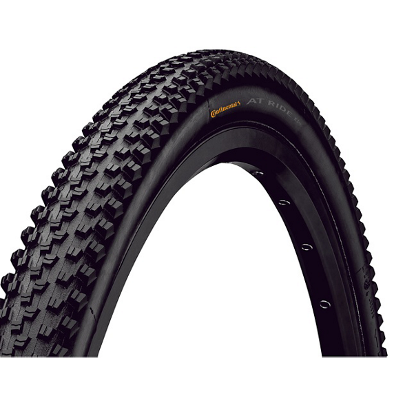 Bicycle tyre  Continental AT Ride Tire 28x1.6 Black Refl Wire 520g