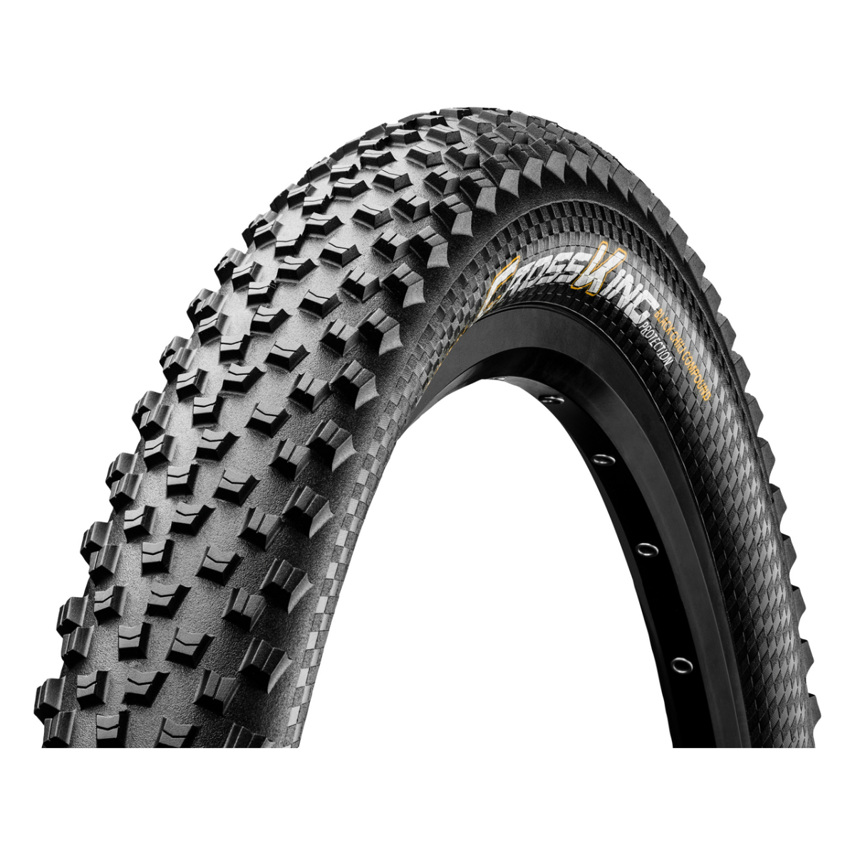Bicycle tyre  Continental 55-622 Cross King ProTection black/black foldable skin