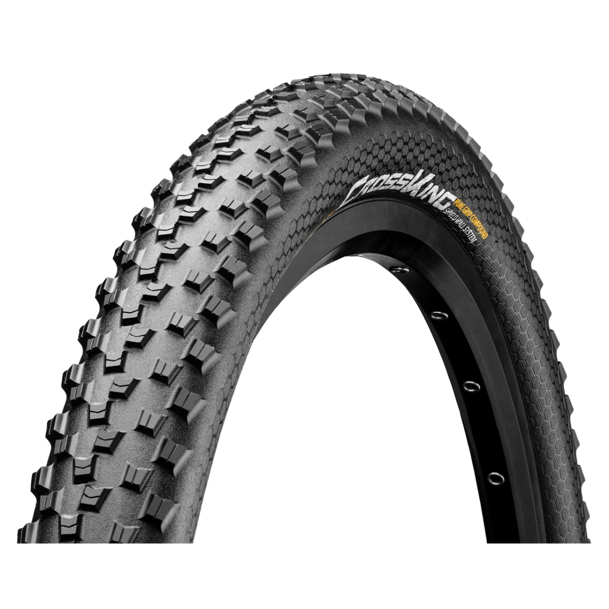 Bicycle tyre  Continental 50-584 Cross King ShieldWall black/black foldable skin