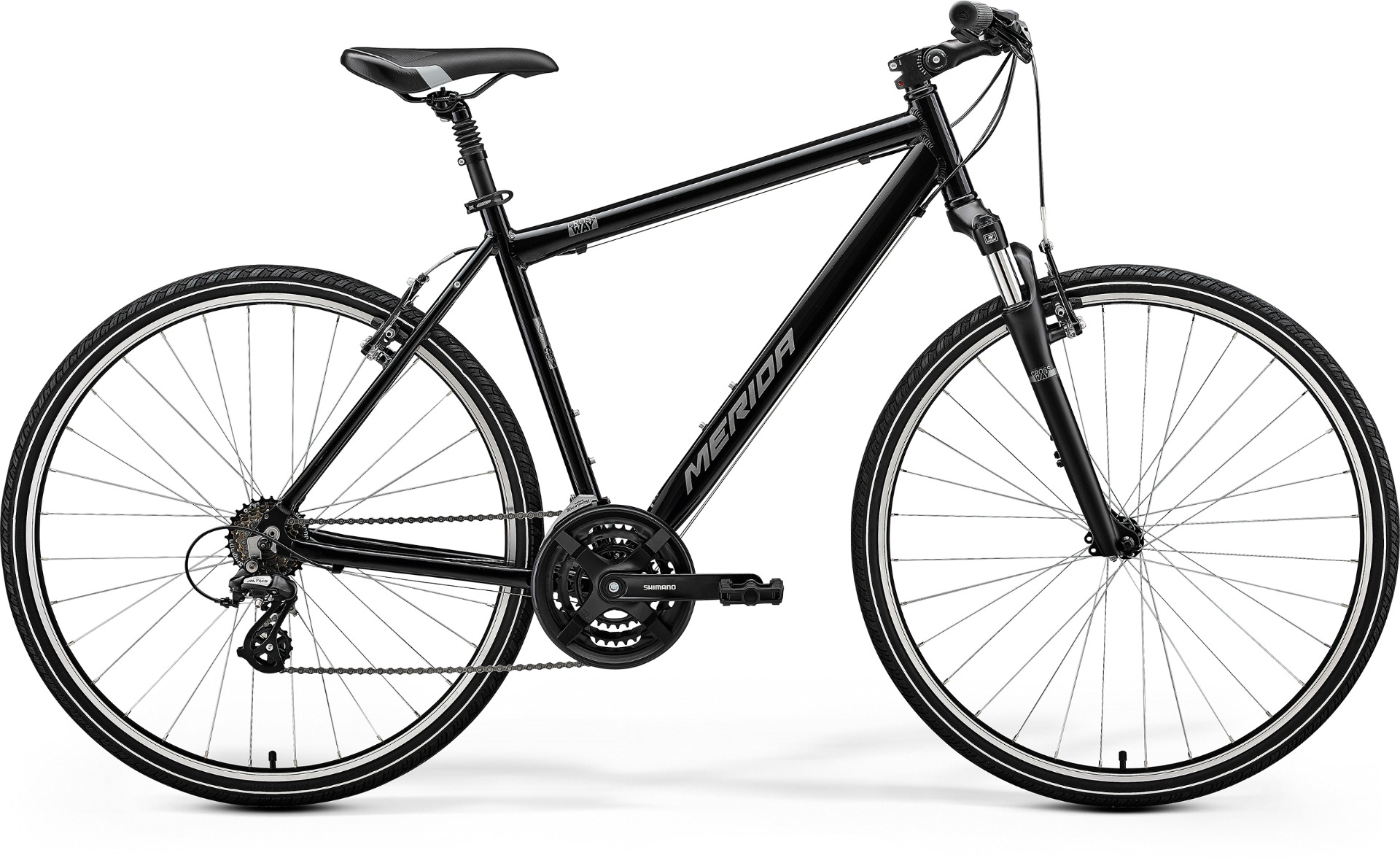 Bicycle Merida CROSSWAY 10-V I1 BLACK(SILVER)