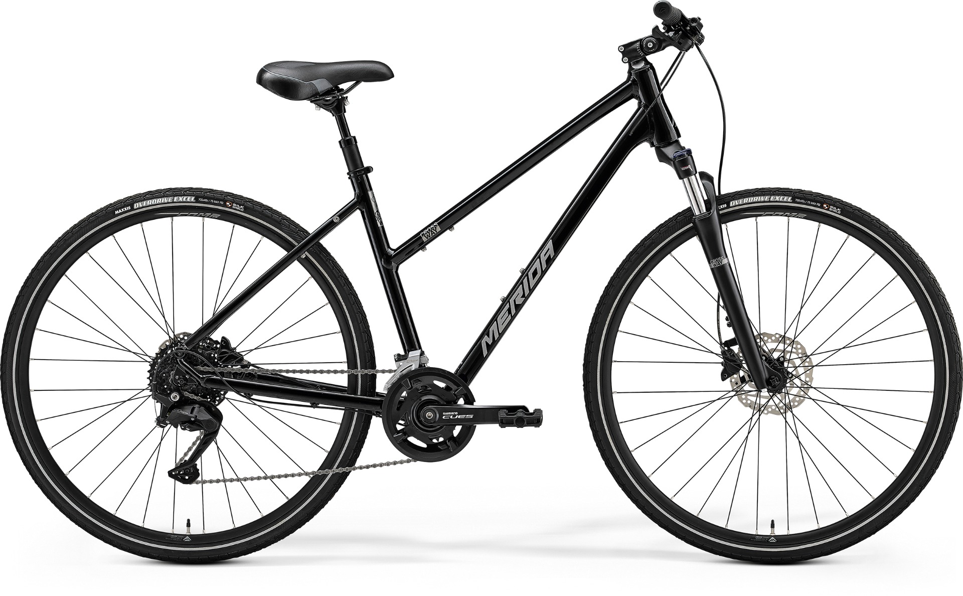 Bicycle Merida CROSSWAY 100 III2 GLOSSY BLACK(SILVER) W