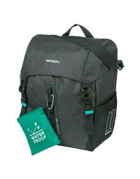 Basil Discovery 365D single pannier bag L, 20L, black melee