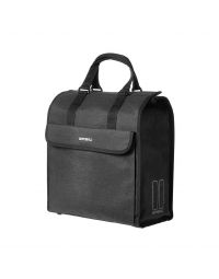 Basil Mira bicycle shopper, 17L, black melee