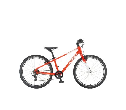 Bicycle KTM WILD CROSS 24cm fire orange (white)