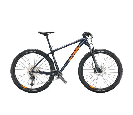 Kalnu velosipēds KTM MYROON PRO eveblue (orange+silver) Shimano Deore 12