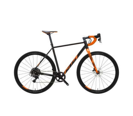 Gravel velosipēds KTM X-STRADA 30 flaming black (orange)