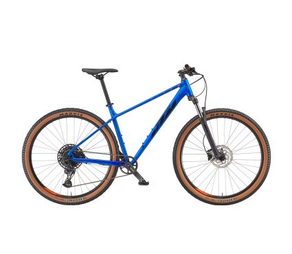 Kalnu velosipēds KTM ULTRA FUN 29 metallic blue (black+orange) 1x12 Sram SX III