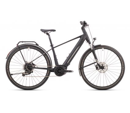 Elektriskais velosipēds Superior eXR 6050 B Touring 700Cx21.0"(XL) Matte Black/Chrome Silver