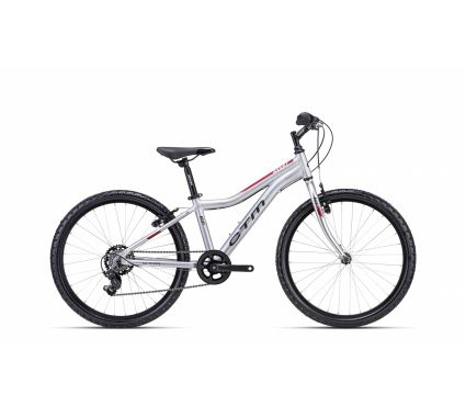 Bicycle CTM ROCKY 1.0 matt silver/red 13"