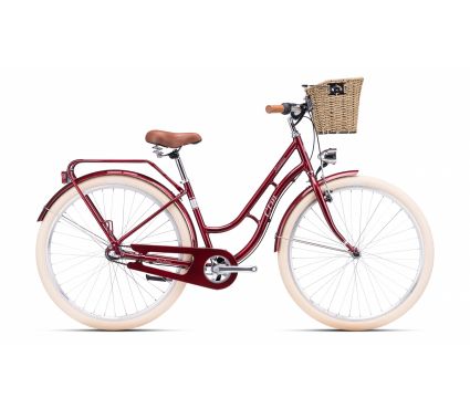Bicycle CTM SUMMER 28" burgundy pearl/silver 17" (430)