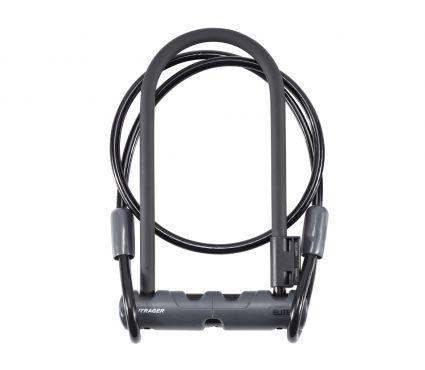Bicycle lock Bontrager Elite U-Lock With 4' Cable Key 12mm x 9in