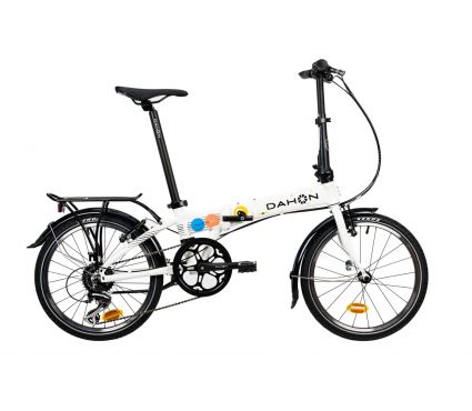 Folding bicycle DAHON MARINER D8 Anniversary 40th Frost White
