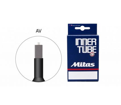 Bicycle tyre inner tube Mitas 47/62 - 622/635 (28/29x1.75-2.50) AV40