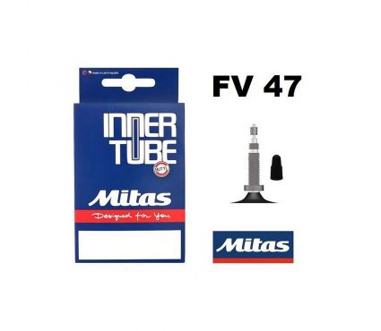 Bicycle tyre inner tube Mitas 28/47 - 622/635 (700x28/45C) FV47