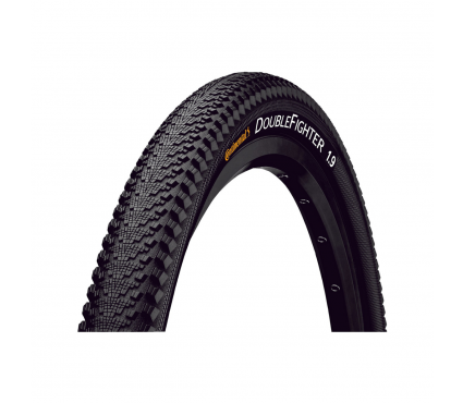 Bicycle tyre  Continental 50-622 DoubleFighter III black/black wire