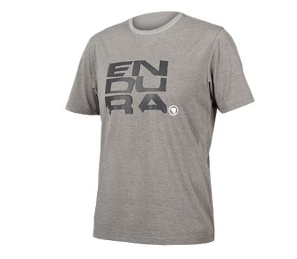 Shirt Endura One Clan Organic Tee Stacked Grey L