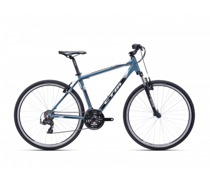 Bicycle CTM TRANZ 1.0 (frame/spec.TWISTER 1.0) matt titanium grey/black