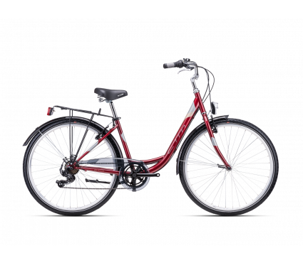 Bicycle CTM RITA 1.0 burgundy /silver M 17" (430)