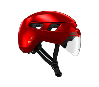 Ķivere Lazer Helmet Urbanize NTACE-CPSC Metallic Red M +led