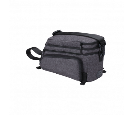 Trunk bag BBB BSB-137 carrier bag CarrierPack extensions grey blend 36x16x21cm - 6.5