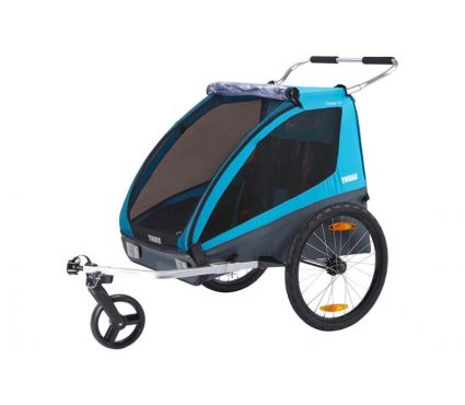 Piekabe bērnu pārvadāšanai Thule Coaster XT bike trailer+Stroll