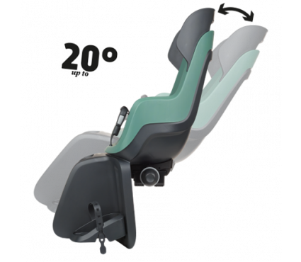 Child seat Bobike GO Maxi Carrier Reclining System Peppermint