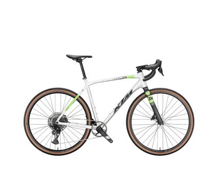 KTM X-STRADA 15 PRO alu brush matt (black+green)