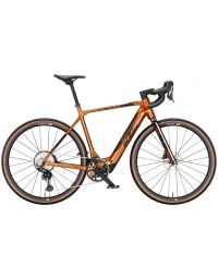 Electric bicycle KTM MACINA GRAVELATOR SX 10 burnt orange (dark orange+orange)
