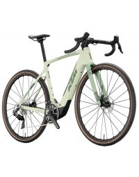 Electric bicycle KTM MACINA GRAVELATOR SX PRIME pale green matt (green+lemon)