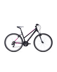 Bicycle CTM MAXIMA 1.0 matt black/pink