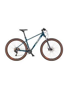 Kalnu velosipēds KTM ULTRA FLITE 29 vital blue (silver+orange) 2x10 Shimano Deore