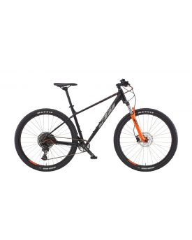 Kalnu velosipēds KTM ULTRA FUN 29 black matt (grey+orange) 1x12 Sram SX