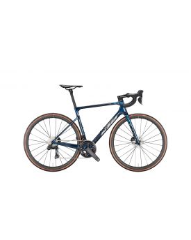Bicycle KTM REVELATOR ALTO MASTER Shimano Ultegra Di2 2x12 transparent blue (chrome+blue) III