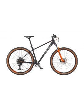 Kalnu velosipēds KTM ULTRA FUN 29 black matt (grey+orange) 1x12 Sram SX III