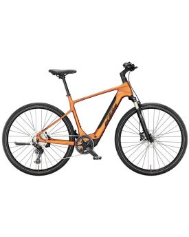 Electric bicycle KTM MACINA CROSS SX ELITE  H burnt orange matt (black+orange)