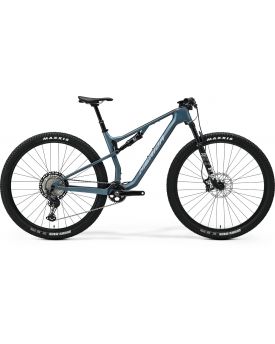 Bicycle Merida NINETY-SIX RC XT III2 SILK STEEL BLUE(BLACK/SILVER)