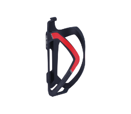 Bottle holder BBB BBC-36 FlexCage matt black/red