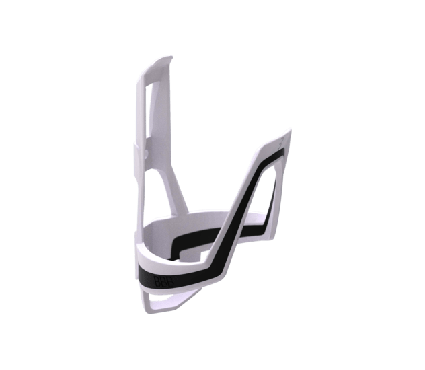 Bottle holder BBB BBC-39 DualCage white/black