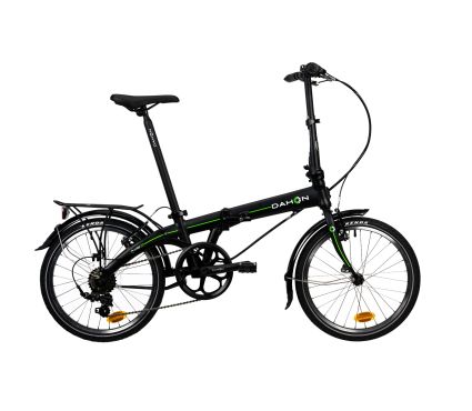 Folding bicycle DAHON VYBE D7 Black blue