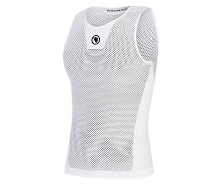 Undershirt Endura Fishnet S/L Baselayer II: White