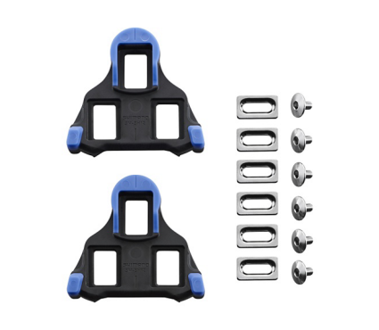 Pedal clips Shimano SM-SH12 Road Blue 2 Degrees Clearance