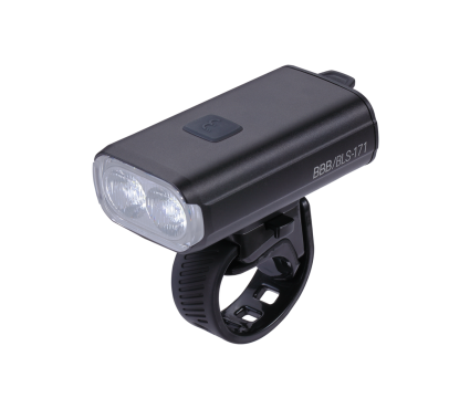 Front lamp BBB BLS-171 StrikeDuo 1200 black uni