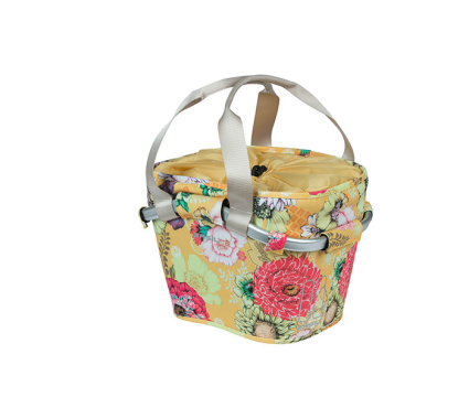 Basil Bloom Field carry all front basket KF, 15L, yellow