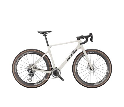 KTM GRAVELATOR EXONIC ORANGE-STAINED WHITE 1X13 SRAM RED XPLR AXS